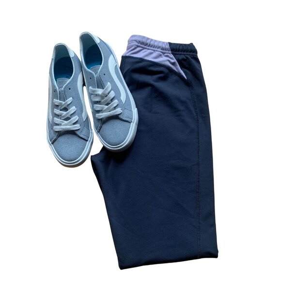 MEC Navy Blue Leggings Women’s Medium Zip Ankle Activewear - Picture 4 of 5